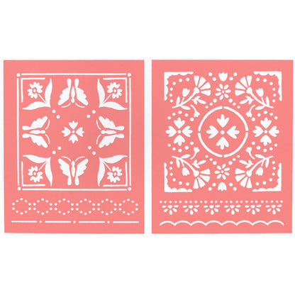 Sunny Days Stencils / Esténciles Decorativos Esténciles / Plantillas Darice