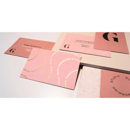 GoPress Heat Activate Foil Rose Gold Bright / Papel Metalizado Oro Rosa Brillante Descontinuado Couture Creations