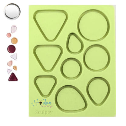 Bakeable Mold Bezel / Molde Horneable Biselados Moldes Sculpey