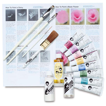 Bob Ross Flower Paint Set / Set de Pintura Bob Ross Flores Òleos Bob Ross