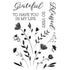 Full Bloom Clear Acrylic Stamps / Sellos de Polímero Flores Descontinuado Kaiser Craft