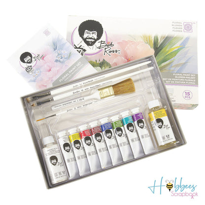 Bob Ross Flower Paint Set / Set de Pintura Bob Ross Flores Òleos Bob Ross