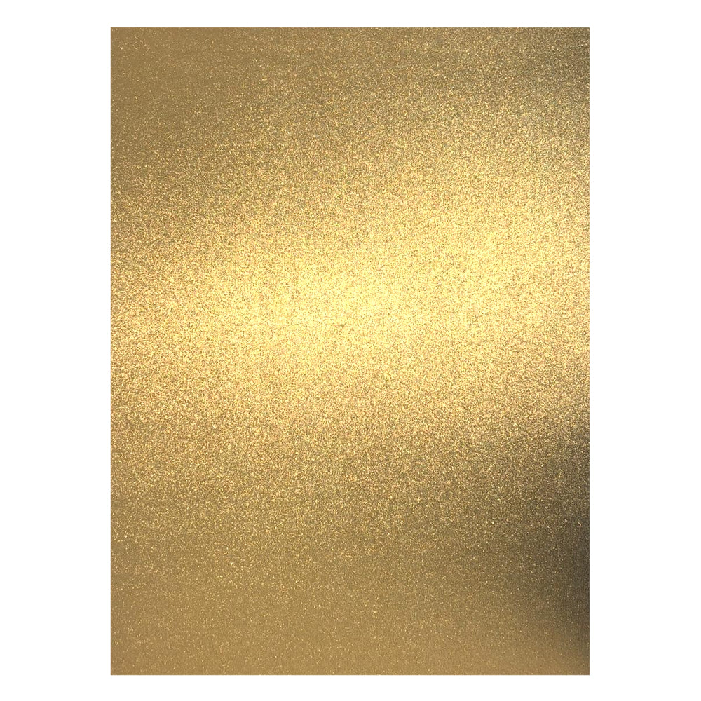 Hojas de Foamy Metalizado Dorado Papel Barrilito