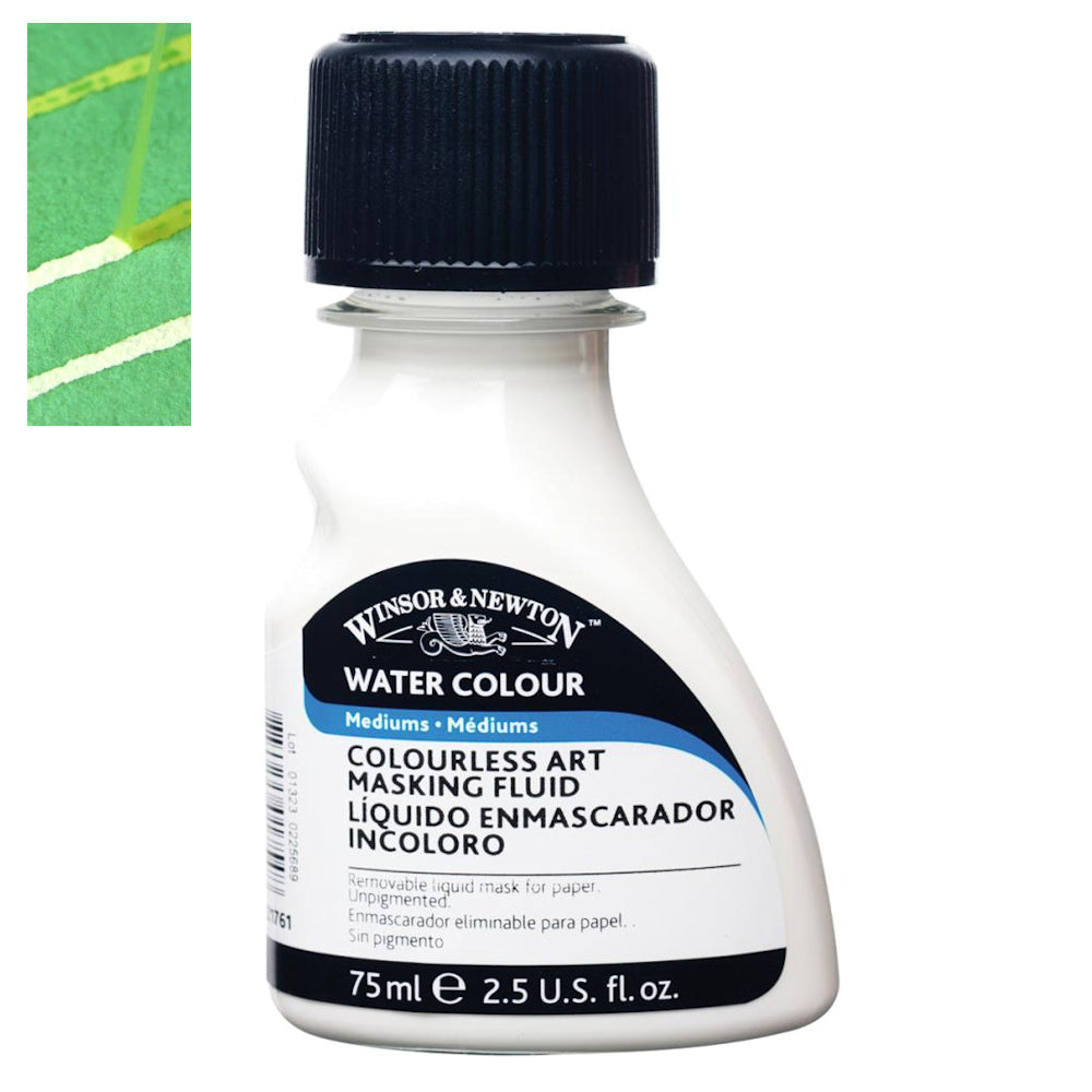 Art Masking Fluid Colorless  / Líquido Enmascarador Incoloro Medios Mixtos y Pastas Texturizadoras Winsor &amp; Newton