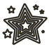 Nested Stars Dies / Suajes de Estrellas Descontinuado Darice