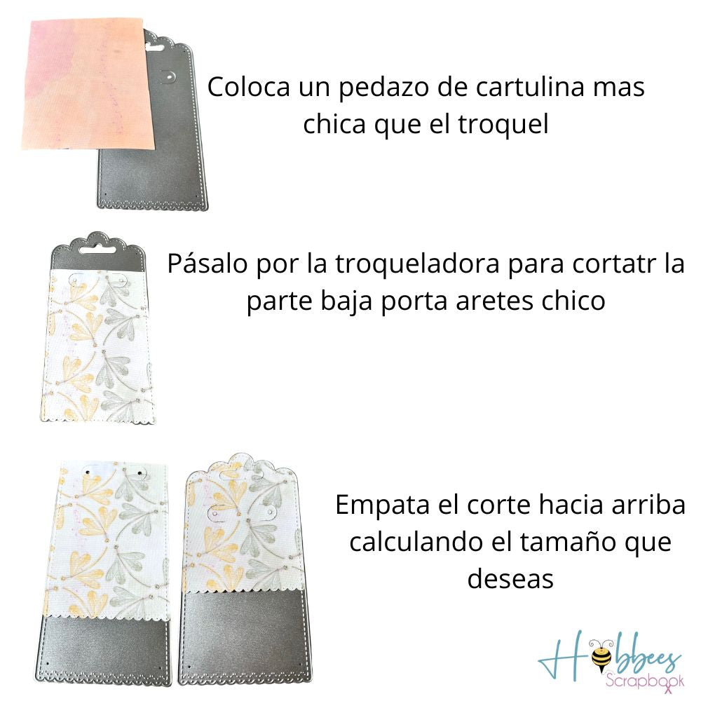 Suaje para Etiqueta de Joyería Decorado Dados de Corte / Suajes / Troqueles Hobbees