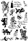 Fantasy &amp; Fairy Clear Stamps / Sellos Transparente de Adas y Fantasias