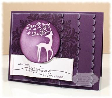 Whispers Purple Embossing Powder / Polvos de Embossing Violeta Polvos de Embossing Darice