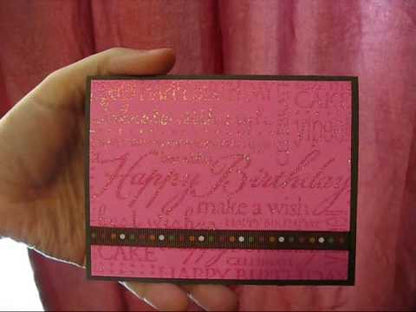 Whispers Red Tinsel Embossing Powder / Polvos de Realce Rojo Descontinuado Darice