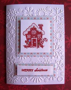 Whispers Red Tinsel Embossing Powder / Polvos de Realce Rojo Descontinuado Darice