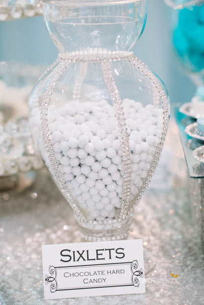 White Sixlets Celebration / Chocolates Confitados Color Blanco Descontinuado Sweet Works