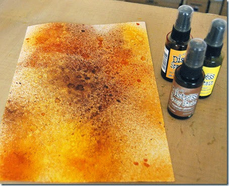 Distress Wild Honey Spray Stain / Tinta en Spray Naranja Descontinuado Ranger