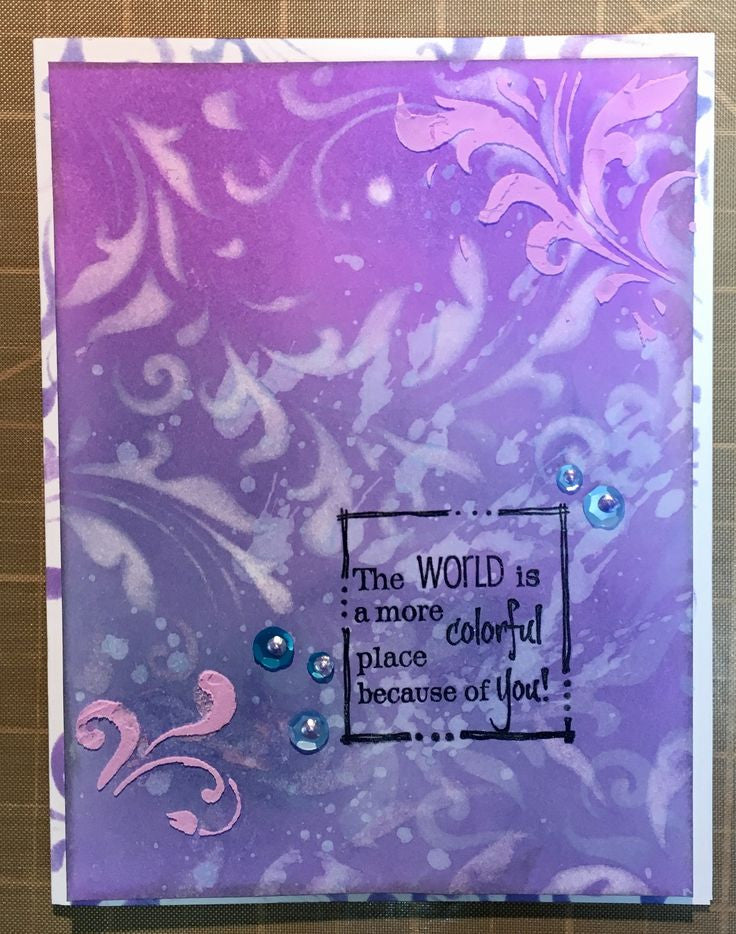 Distress Dabber Wilted Violet Acrylic Paint / Pintura Acrílica Violeta Descontinuado Ranger