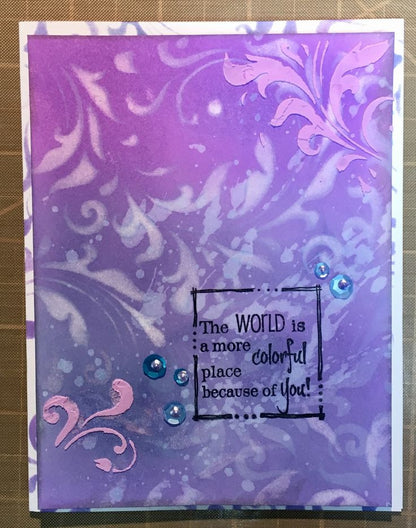 Distress Dabber Wilted Violet Acrylic Paint / Pintura Acrílica Violeta Descontinuado Ranger