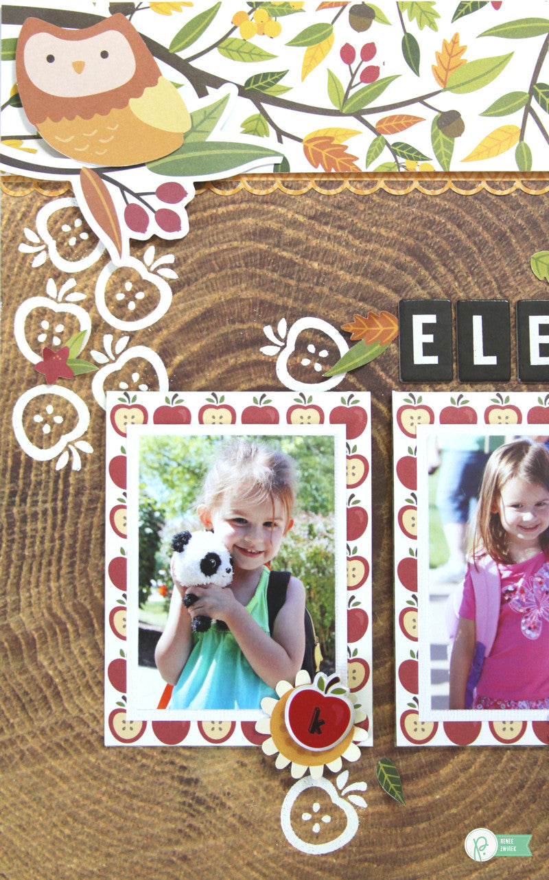 Wood Stamps From My Kitchen To Yours / Kit de Sellos de Madera Frases de Cocina Descontinuado Pebbles