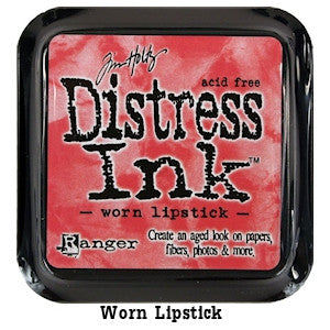 Tim Holtz Distress Worn Lipstick / Tinta para Sellos Tintas Ranger