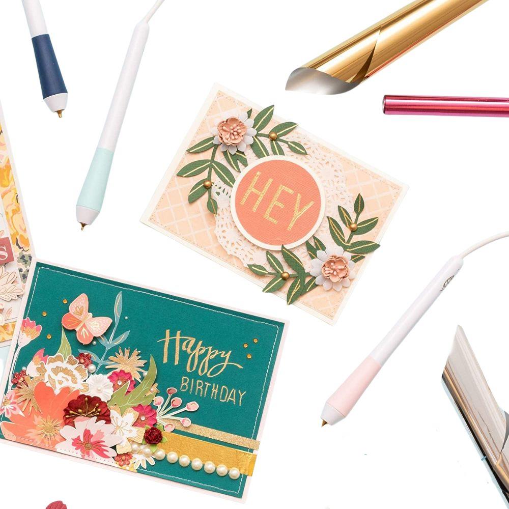 Foil Quill Foil Sheets Shining Starling / Hojas de Foil 4x6 pulg Foil We R Memory Keepers