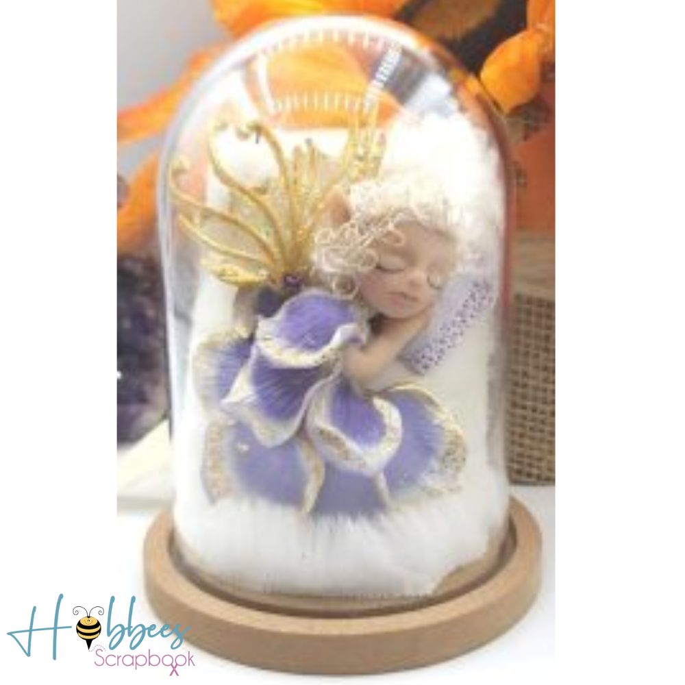 DIY Clear Plastic Dome With Wood Base / Cúpula de Plástico con Base de Madera Adornos / Embellishments Multicraft Imports