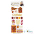 Harry Potter Gryffindor Foiled Stickers / Estampas Laminadas Stickers Paper House