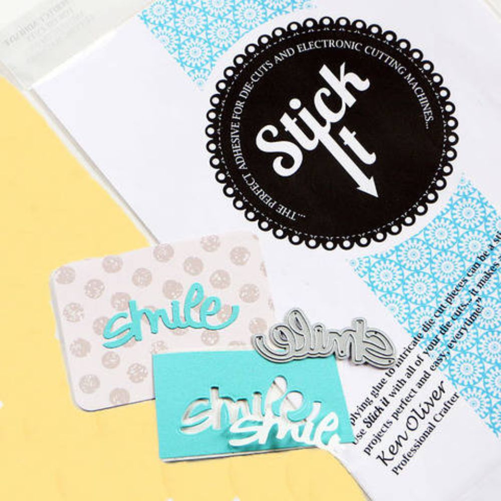 Stick It Adhesive Sheets / Adhesivo para Perforadoras y Máquinas de Corte Descontinuado Stick It