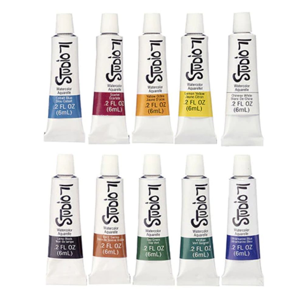 Studio 71 Watercolor Paint Set / Set de Acuarela 51 pzs. Descontinuado Darice