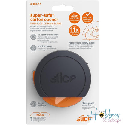 Slice Super-Safe Carton Opener / Cortador Manual de Cartón Tijeras / Cutters Slice