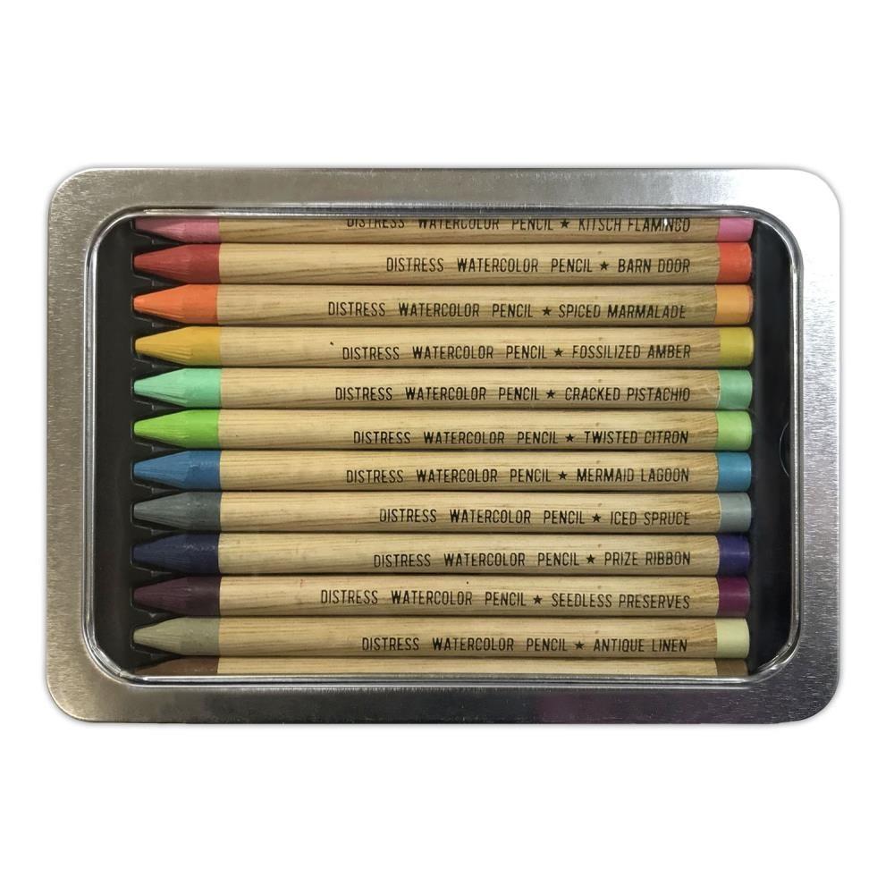 Tim Holtz Distress Watercolor Pencils / Lápices de Acuarela Set 3 Acuarela Ranger