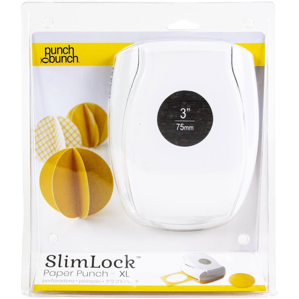 SlimLock XLarge Punch Circle 3&quot; / Perforadora de Círculo X Gde 7.62cm Perforadoras Punch Bunch