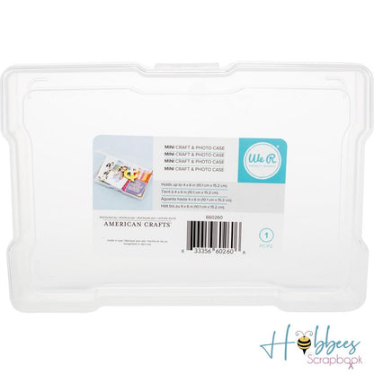 Craft &amp; Photo Translucent Plastic Storage / Almacenamiento de plástico translúcido  We R Memory Keepers
