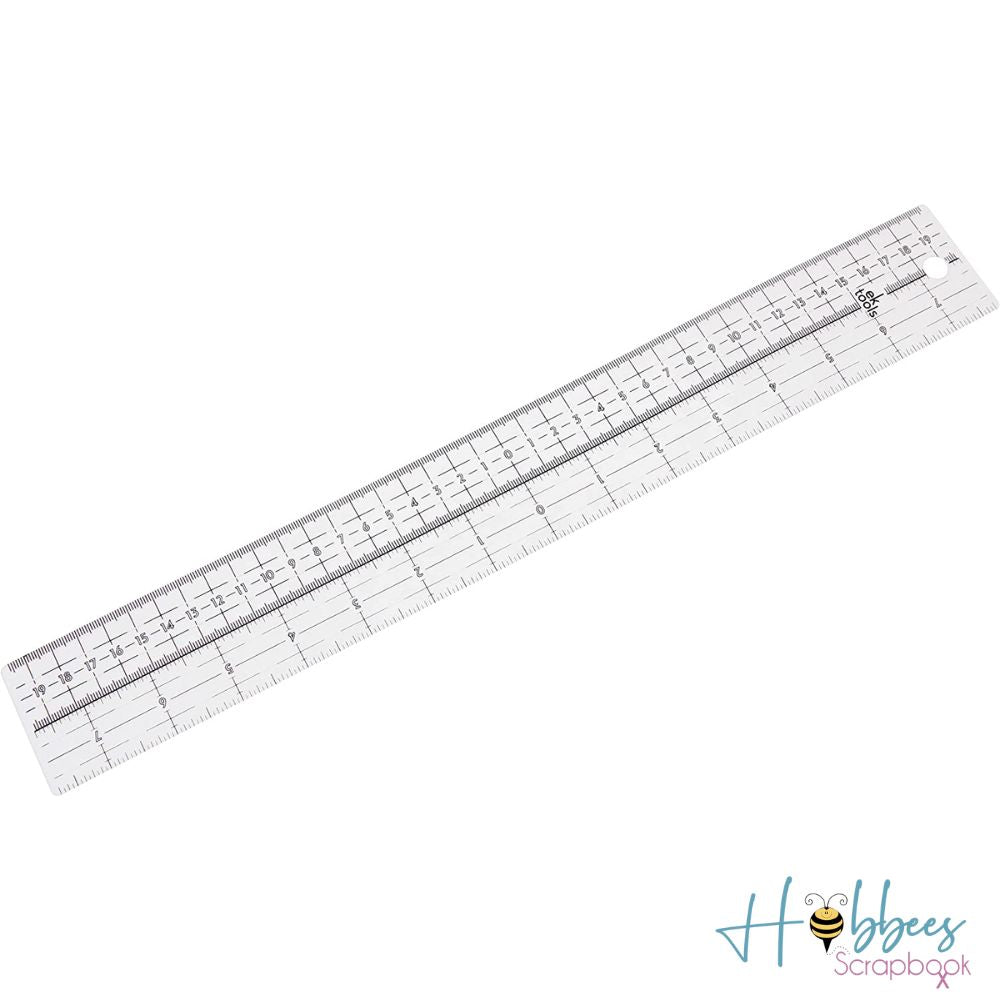 Centering Ruler / Regla de Centrado Flexible Herramientas Ek Tools