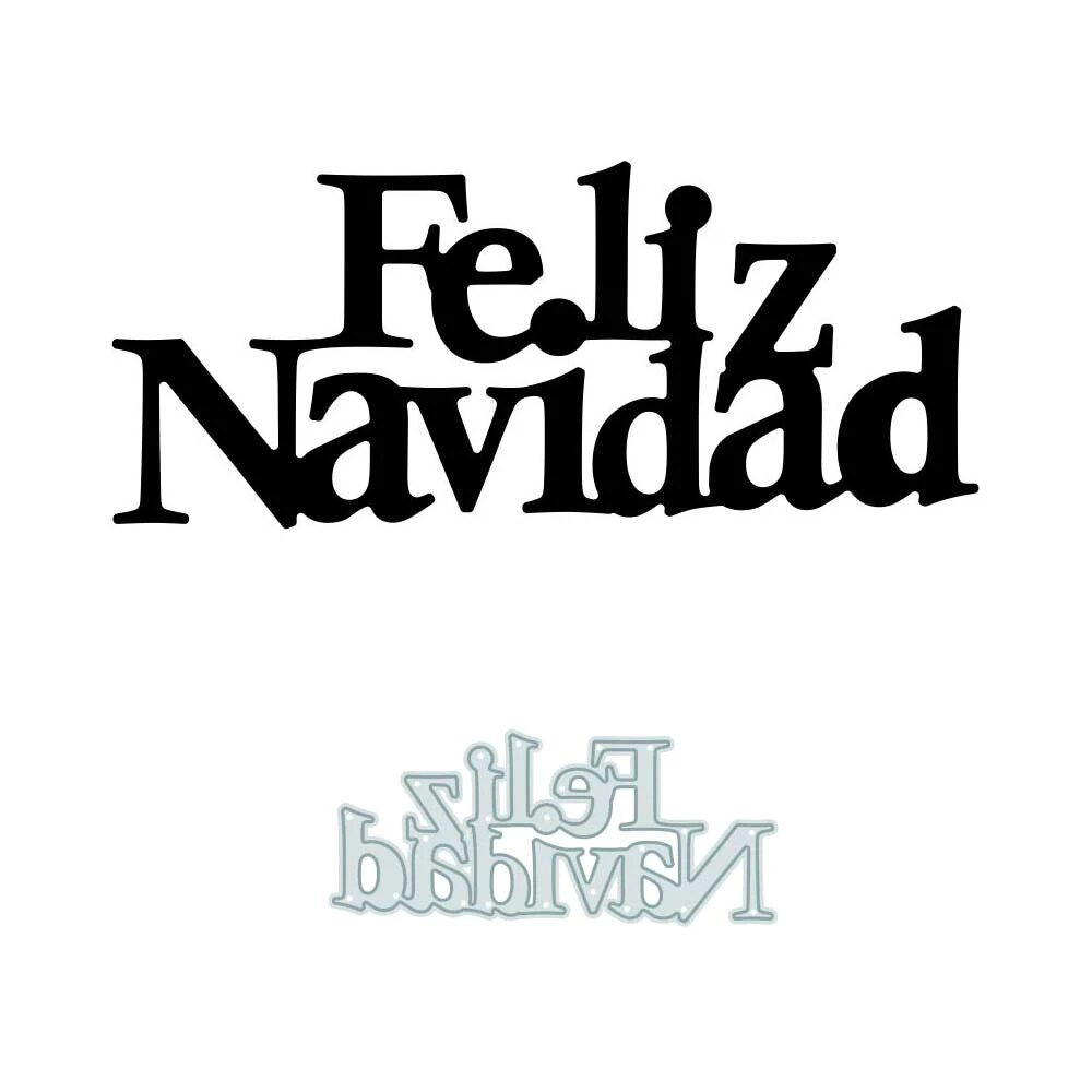 Suaje Feliz Navidad 