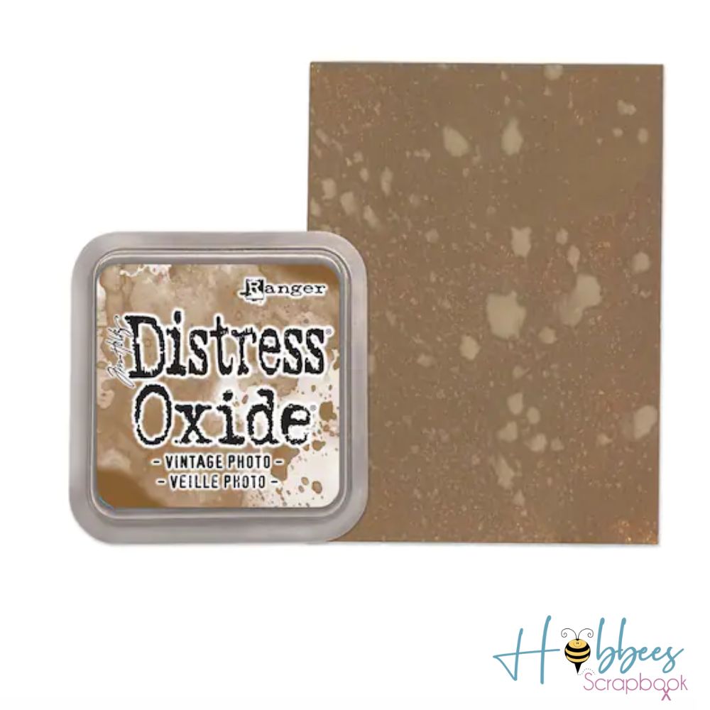 Tim Holtz Distress Oxide Vintage Photo / Cojin de Tinta Efecto Oxidado Foto Antigua Tintas Ranger