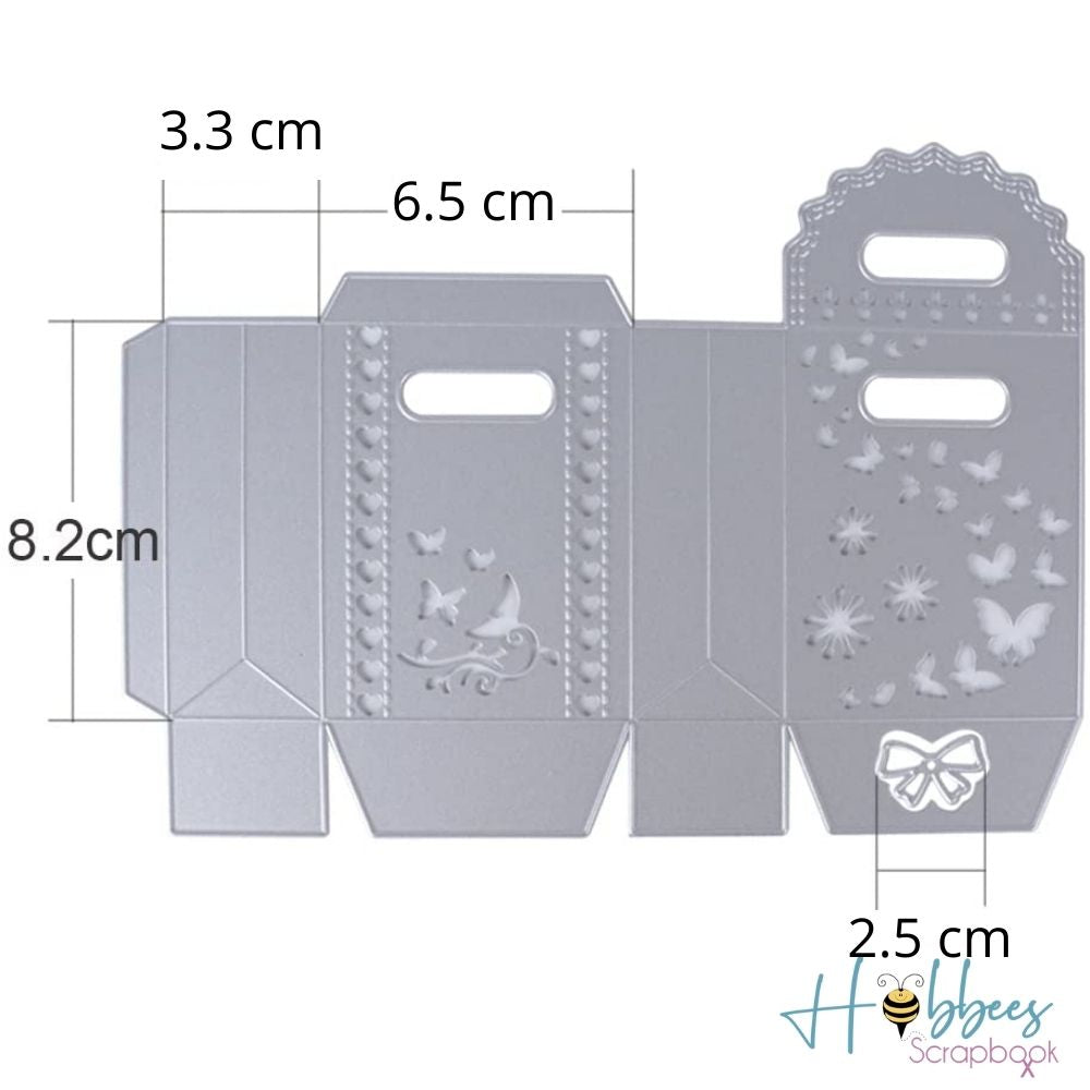 Suaje para Bolsa con Mariposas Dados de Corte / Suajes / Troqueles Hobbees