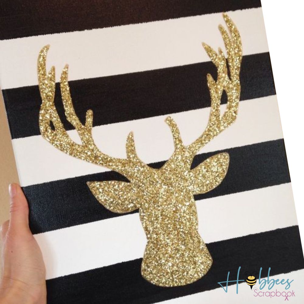 Gold Glitter Adhesive Cardstock / Cartulina Adhesiva Dorada con Brillitos Descontinuado Darice