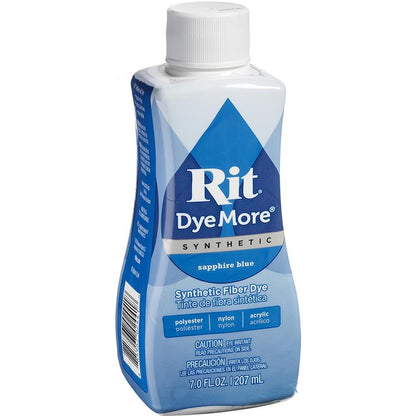 Rit DyeMore  Liquid Sapphire Blue / Líquido para Teñir Azúl Safiro Pintura para Tela Rit