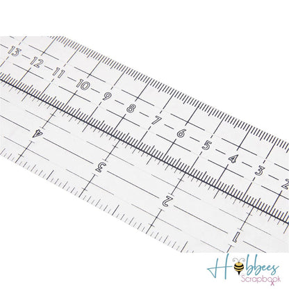 Centering Ruler / Regla de Centrado Flexible Herramientas Ek Tools