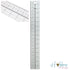 Centering Ruler / Regla de Centrado Flexible Herramientas Ek Tools