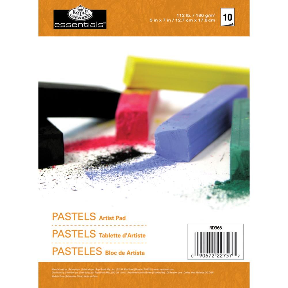 Pastels Artist Paper Pad 5 x 7 / Bloc de Papel para Pintura al Pastel Papel para Arte Essentials