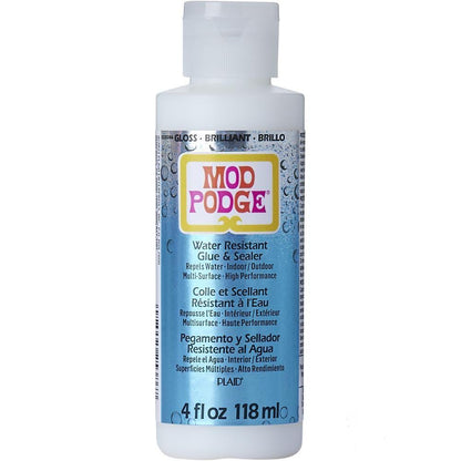 Mod Podge Water Resistant Sealer / Sellador Resistente al Agua Adhesivos / Pegamentos Plaid