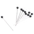 Corsage Pins Round Head Black / Alfileres de Cabeza Negra Adornos / Embellishments Darice