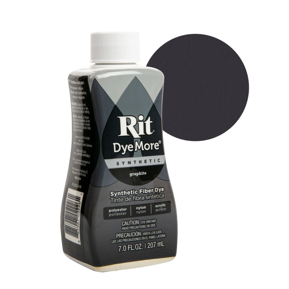 Rit DyeMore Liquid Graphite / Líquido para Teñir Grafito Pintura para Tela Rit