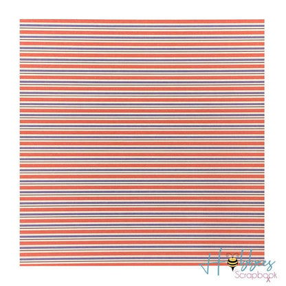 Mixed Card Pack Coral Skies / Papel en Tonos Azúl y Coral 6"x6" Papel Tonic Studios