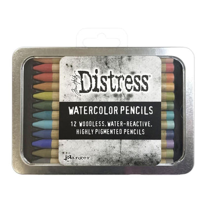 Tim Holtz Distress Watercolor Pencils / Lápices de Acuarela Set 3 Acuarela Ranger