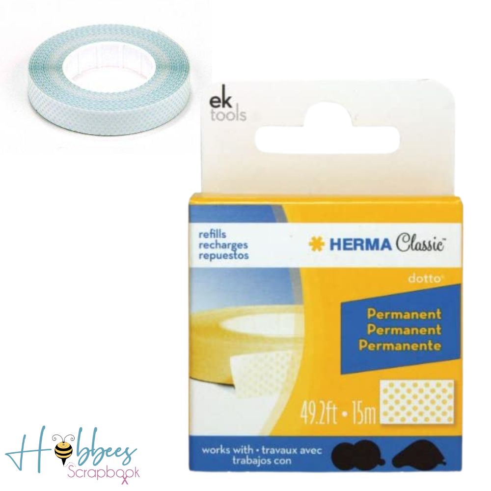 HERMA Dotto Permanent Adhesive Refill / Recambio de Adhesivo Permanente Adhesivos / Pegamentos Ek Tools