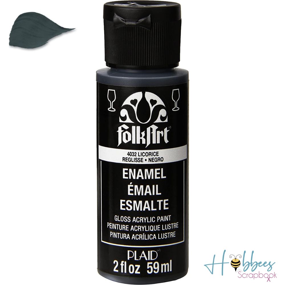 Enamel Paint Licorice / Pintura de Esmalte Negro