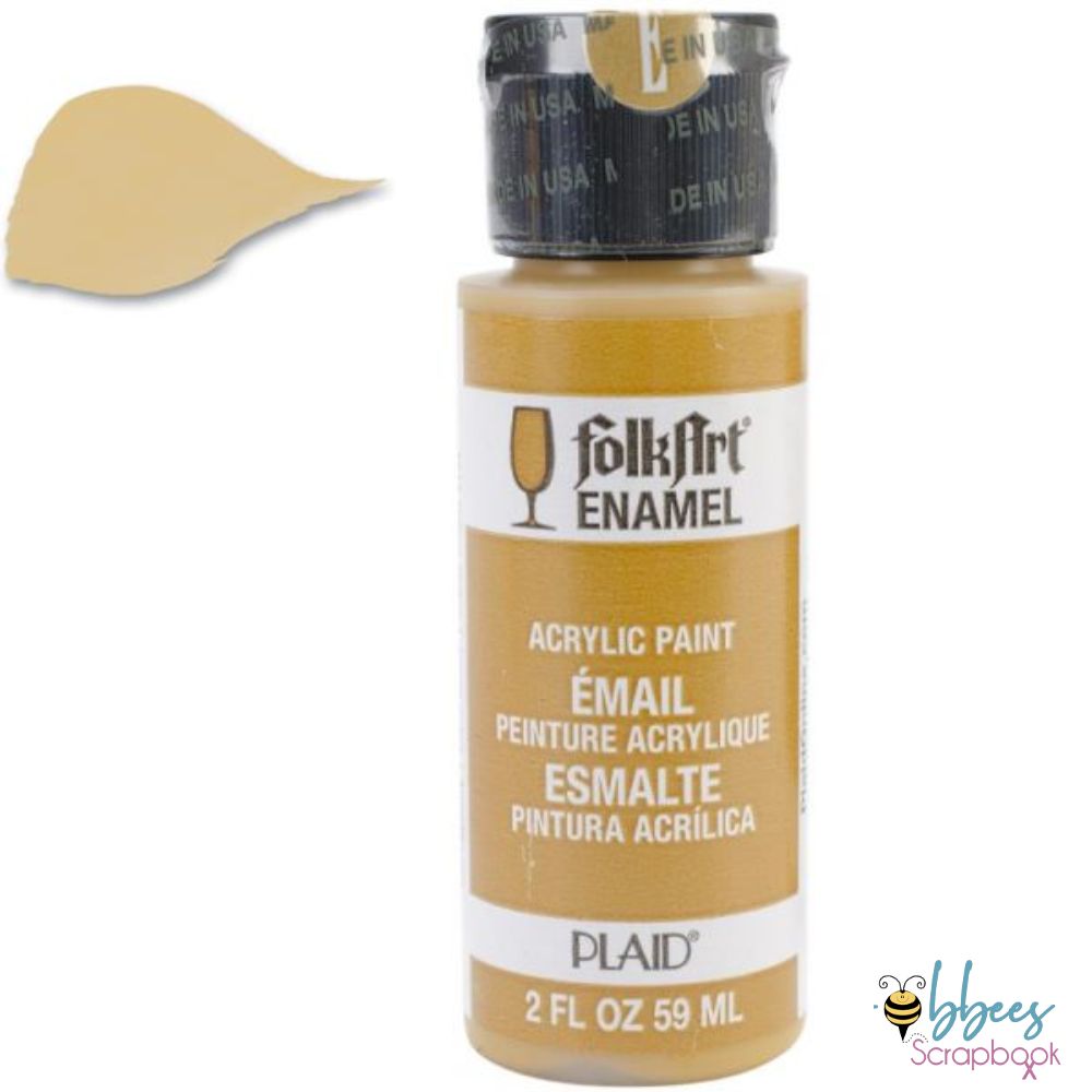 Enamel Paint Metallic Pure Gold / Pintura de Esmalte Oro Puro