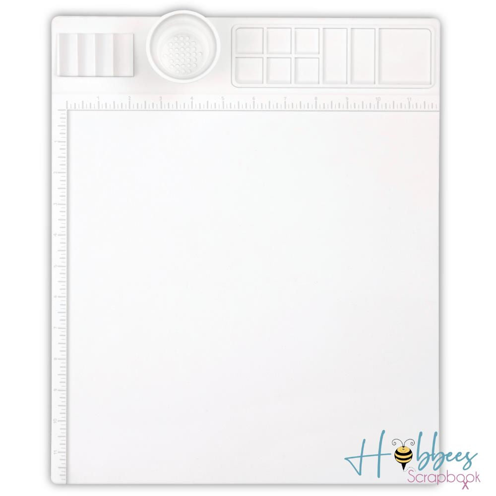 Silicone Workspace &amp; Stencil Mat 12&quot; / Tapete de Trabajo 30.5 cm Tapetes, Mats We R Memory Keepers