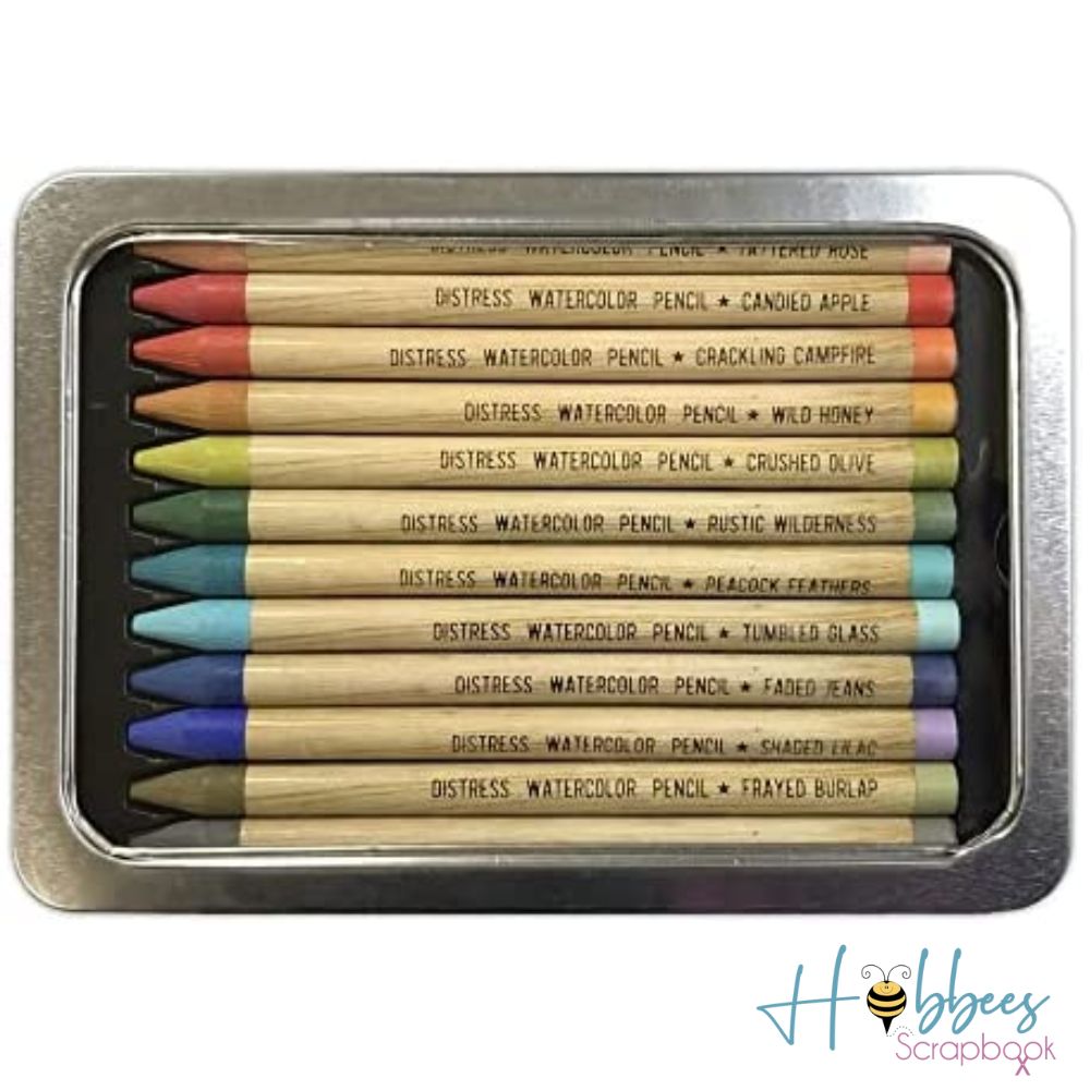 Tim Holtz Distress Watercolor Pencils / Lápices de Acuarela Set 2 Acuarela Ranger