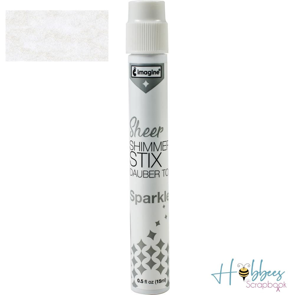 Sheer Shimmer Stix Sparkle / Tinta con Esponja de Brillitos Tintas Imagine