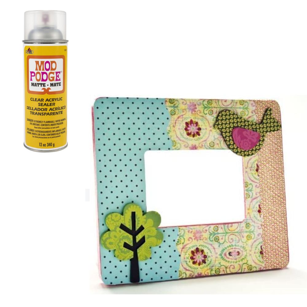 Mod Podge Clear Acrylic Aerosol Sealer / Sellador Acrílico Transparente Adhesivos / Pegamentos Plaid